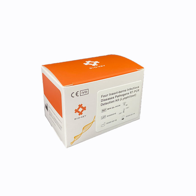 CE Multiple Four Insect โรคติดเชื้อมาลาเรีย Taqman PCR Kit