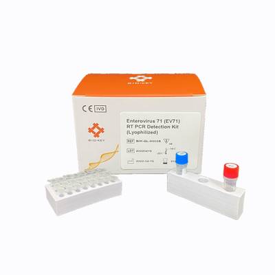Enterovirus EV71 Real Time PCR Diagnostic RT-PCR ชุดตรวจจับ Lyophilized