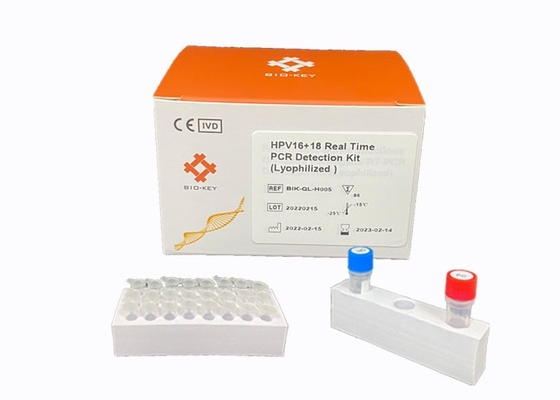 ชุด HPV PCR แบบเรียลไทม์ตรวจหายีนที่มีความเสี่ยงสูง HPV Virus Taqman Probe Assay