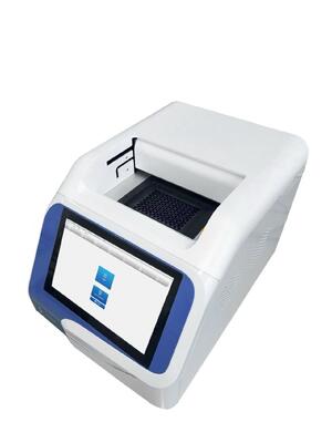 เครื่องวิเคราะห์ Real Time PCR พร้อมถาด 96 หลุม และ 5 ช่องสัญญาณฟลูออเรสเซนต์สำหรับการเพิ่มปริมาณ DNA/RNA ด้วยอัตราการเพิ่มอุณหภูมิ 6°C/วินาที