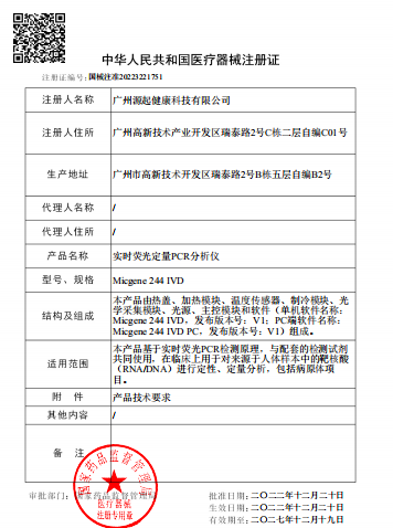 จีน Guangzhou BioKey Healthy Technology Co.Ltd รับรอง